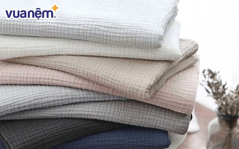 Mền cotton mỏng cũng phù hợp sử dụng vào những đêm xuân, hè
