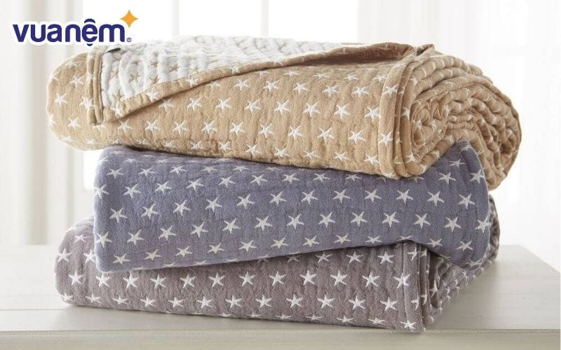Mẫu mền mỏng mùa hè cotton 2