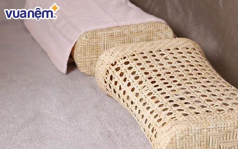 Ruột gối mây mang đến giấc ngủ thoáng mát, thoải mái