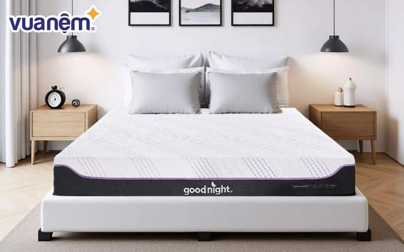 Nệm foam cho người nằm nghiên Goodnight Active Hybrid