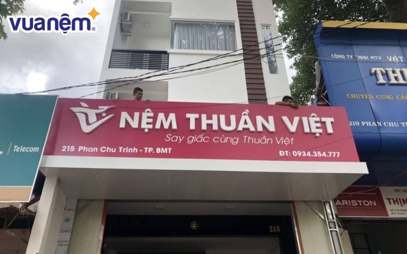 Nệm Thuần Việt là thương hiệu uy tín, được khách hàng tin tưởng và lựa chọn trong nhiều năm qua