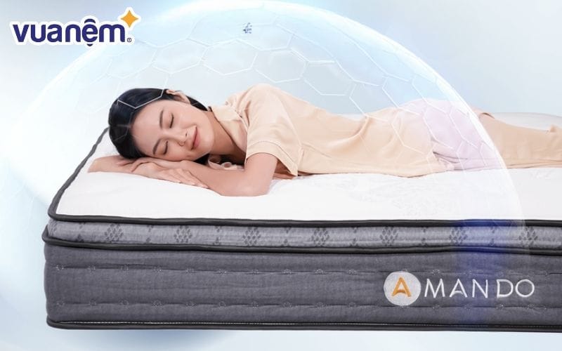 Người có cân nặng trung bình có thể chọn các loại nệm có độ dày từ 25 – 30 cm