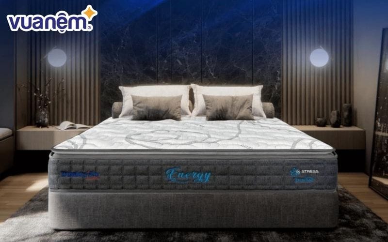 Nệm có độ dày khoảng 25cm trở lên sẽ tạo cảm giác thoải mái, êm ái cho người nằm