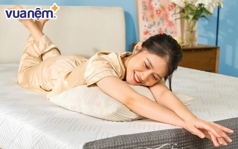 Nệm foam iComfy Coolax Plus – giấc ngủ thoáng mát, kháng khuẩn hiệu quả