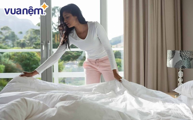 Những lưu ý khi sử dụng và vệ sinh chăn