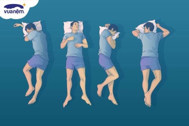 tư thế ngủ có lợi cho sức khỏe