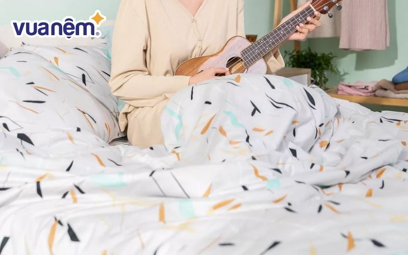 Bộ ga chun vải microfiber Amando Ellie
