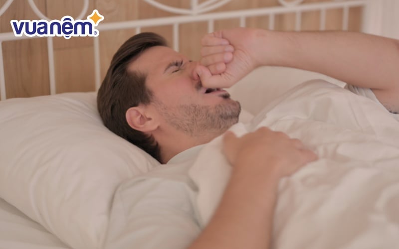Vi khuẩn trên nệm, chăn, ga, gối có thể gây dị ứng, mẩn ngứa và ảnh hưởng đến sức khỏe