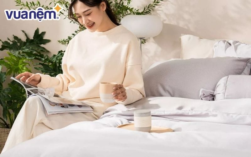 Ga phủ chần Lụa Tencel cao cấp thương hiệu Amando Élan 