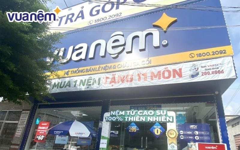 Vua Nệm - cửa hàng bán chăn ga gối nệm giá rẻ Vĩnh Long