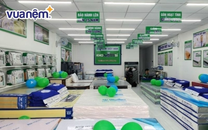 Chăn ga gối đệm Vĩnh Long - Nệm Việt Hàn