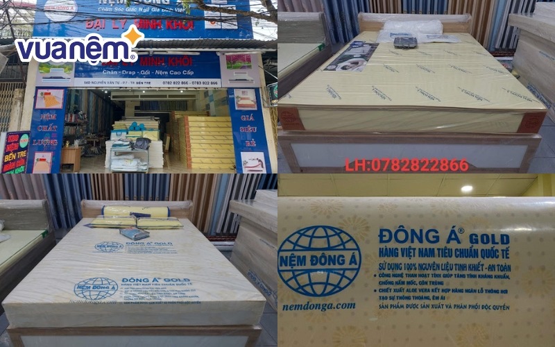 Cửa hàng bán chăn ga gối nệm Bến Tre Kho nệm Miền Tây