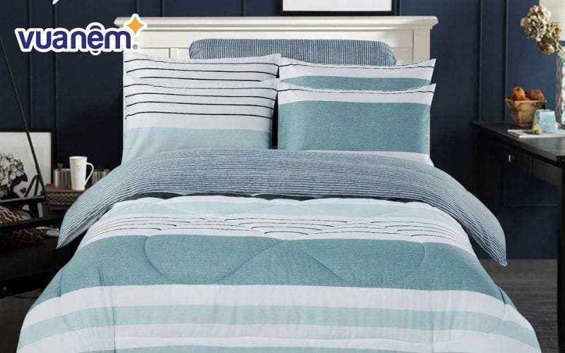 Bộ chăn ga gối với phong cách sang trọng
