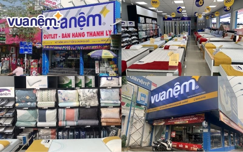 Vua Nệm Tân Phú là điểm đến quen thuộc đối với nhiều khách hàng