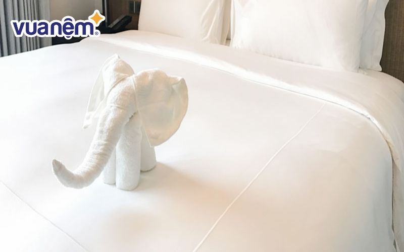 Chất liệu tiêu chuẩn ga giường khách sạn