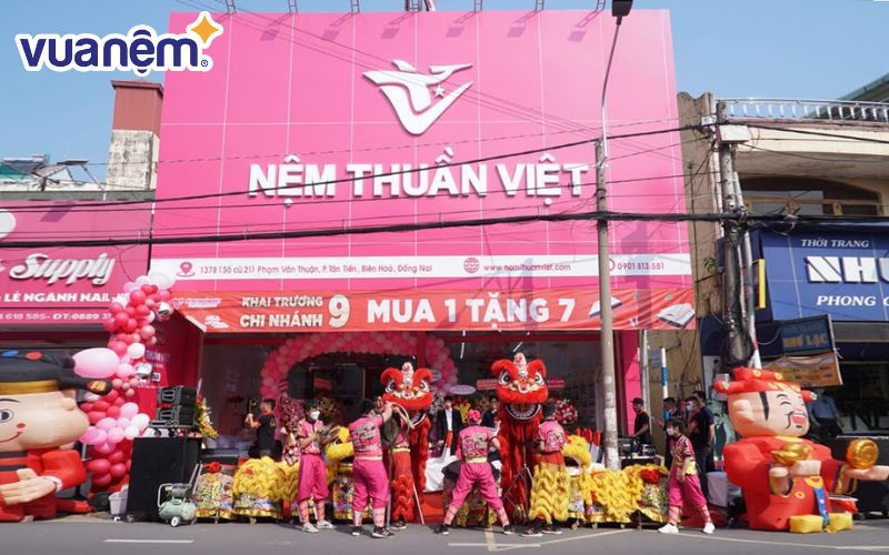 Thương hiệu Nệm Thuần Việt có mặt tại Biên Hòa từ năm 2022