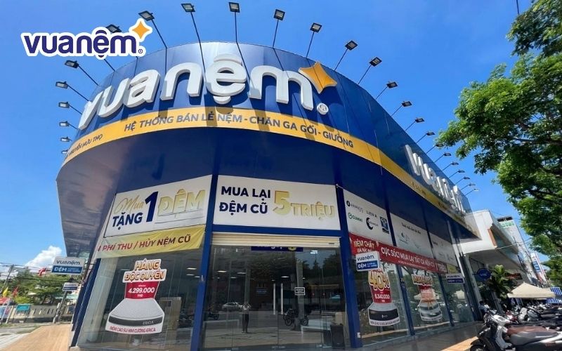 Vua Nệm là hệ thống bán lẻ Nệm Chăn Ga Gối hàng đầu tại Việt Nam