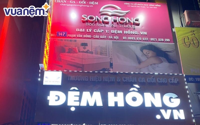 Cửa hàng chăn ga gối nệm Sóc Trăng Đệm Hồng