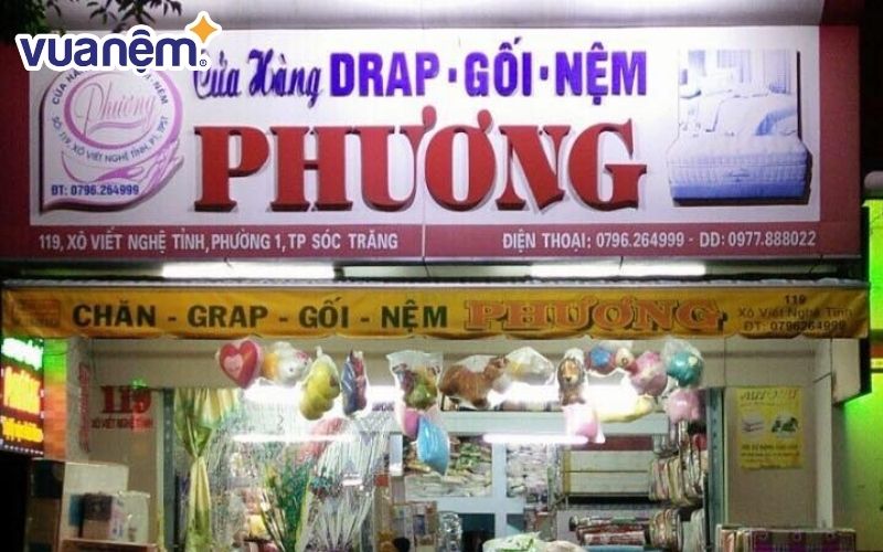 Cửa hàng chăn ga gối nệm Sóc Trăng Phương