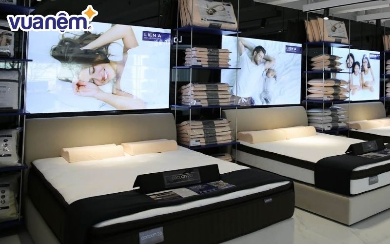 Cửa hàng chăn ga gối nệm Sóc Trăng - Thương hiệu nệm Liên Á