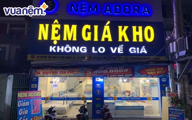 Cửa hàng Nệm Giá Kho Sóc Trăng