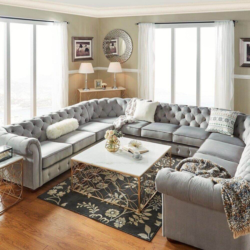 Sofa cho phòng khách rộng