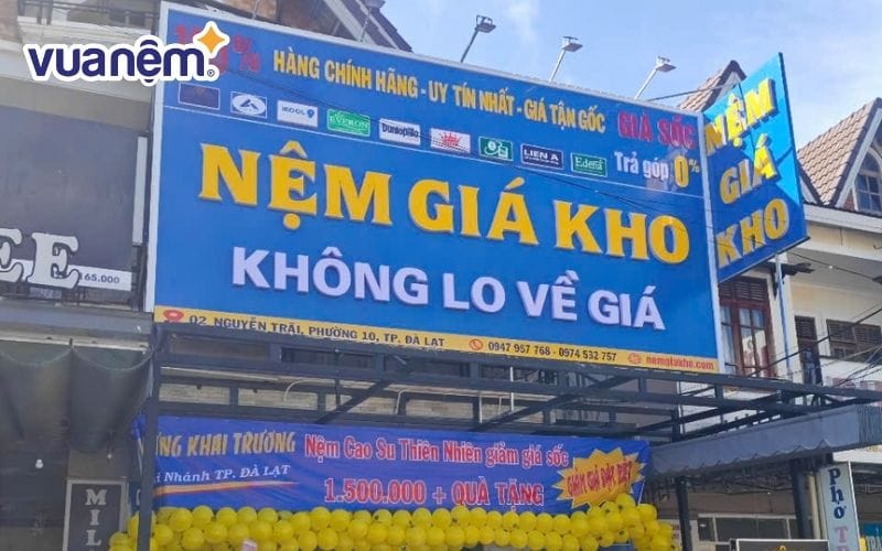 Nệm Giá Kho - Mua chăn ga gối đệm Đà Lạt