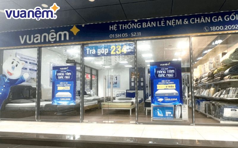 Vua Nệm - cửa hàng bán chăn ga gối đệm gia lâm