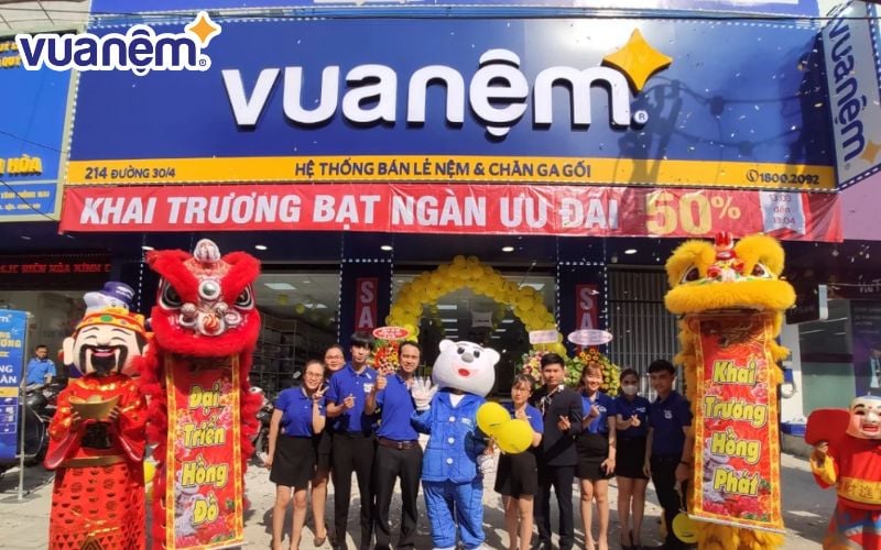 Vua Nệm là cửa hàng bán chăn ga gối nệm uy tín tại quận 10, TPHCM