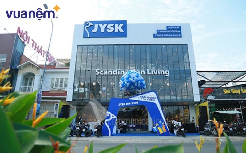 JYSK là thương hiệu nội thất và đồ gia dụng nổi tiếng đến từ Đan Mạch.