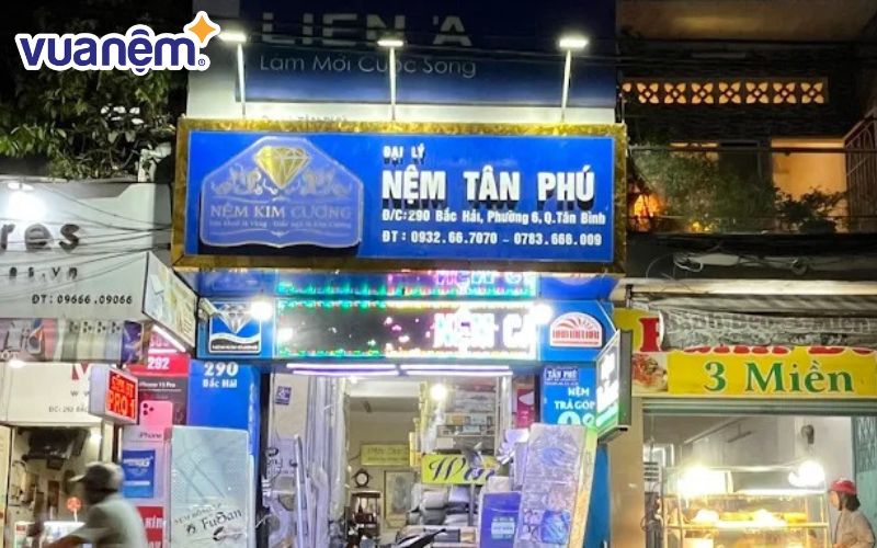 Đại lý nệm Kim Cương TPHCM - Tân Phú