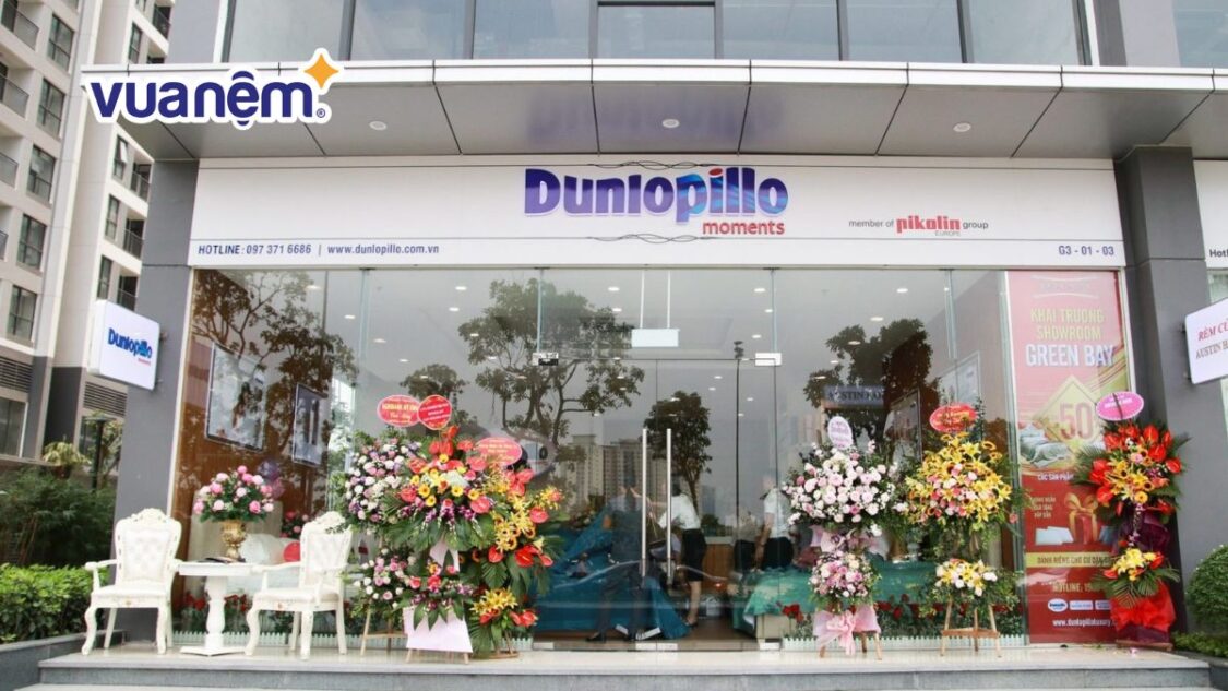 đệm Dunlopillo của nước nào