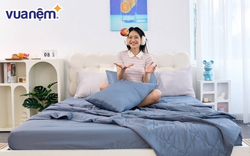 Bộ ga chun tencel cao cấp Goodnight Airsilk