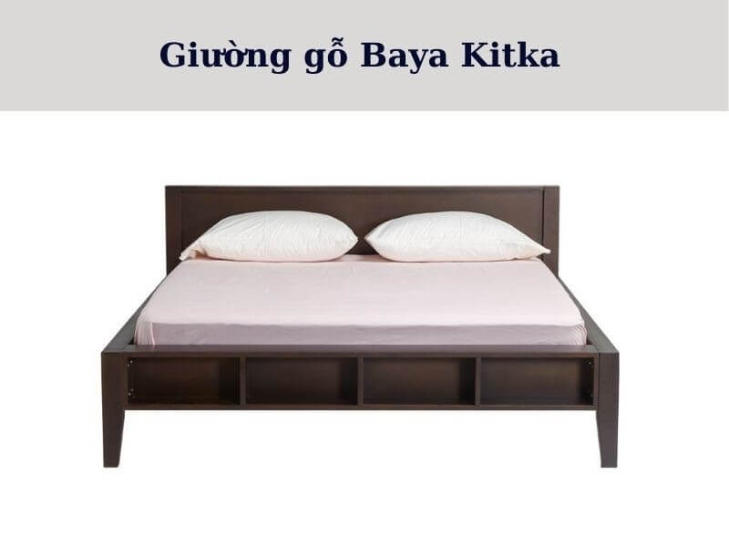 Giường gỗ Baya Kitka 