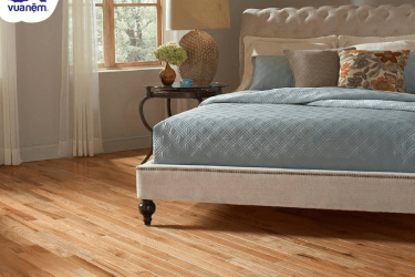 lát sàn gỗ trong phòng ngủ