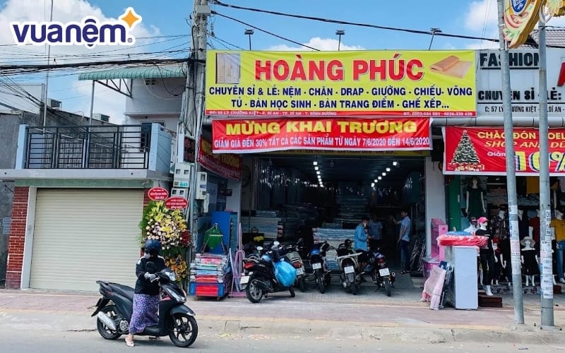 Hoàng Phúc bán những mẫu nệm phổ thông