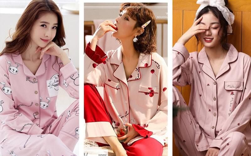 Pijama cotton mềm 