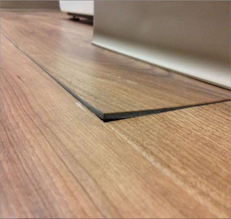 Sàn gỗ kém chất lượng
