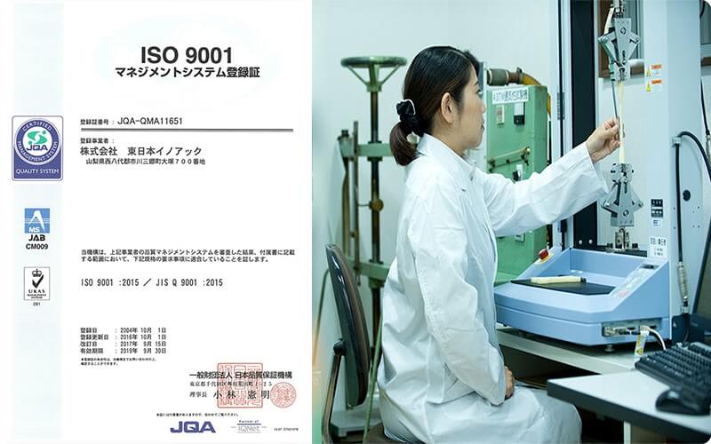 Chứng nhận tiêu chuẩn ISO 
