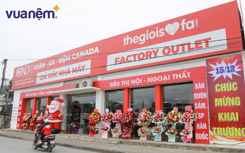 Cửa hàng bán chăn ga gối nệm Hải Dương Canada Wind