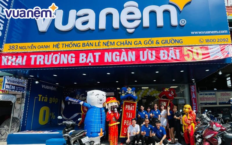 Vua Nệm là cửa hàng bán chăn ga gối nệm Gò Vấp uy tín, hàng đầu.