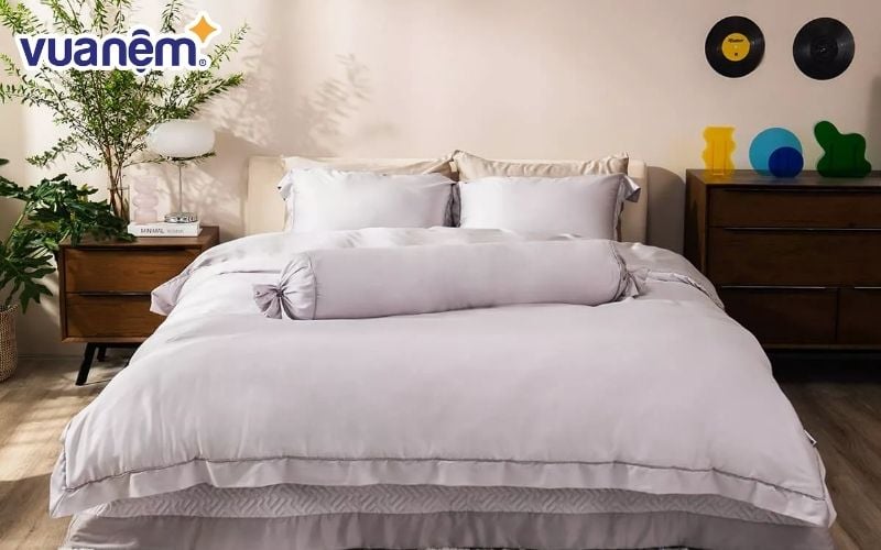 Chăn ga gối được làm từ vải lụa