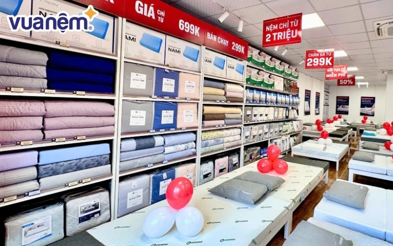 Mua topper chống trượt bền đẹp, giá tốt, chất lượng tại Vua Nệm