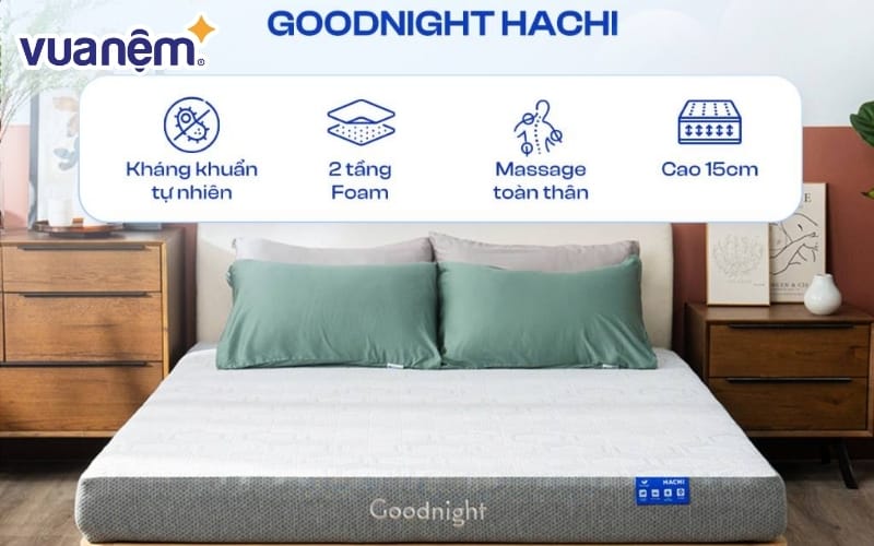 Gợi ý một số dòng nệm bền bỉ, chất lượng, không lo trơn tuột topper tại Vua Nệm