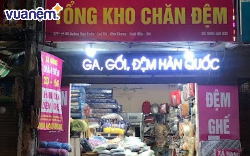Cửa hàng Chăn ga gối đệm Hoài Đức - Sông Hồng