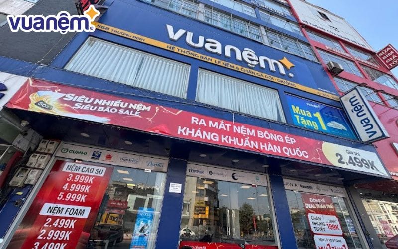 Vua Nệm - Cửa hàng bán chăn ga gối đệm Hoàng Mai Hà Nội