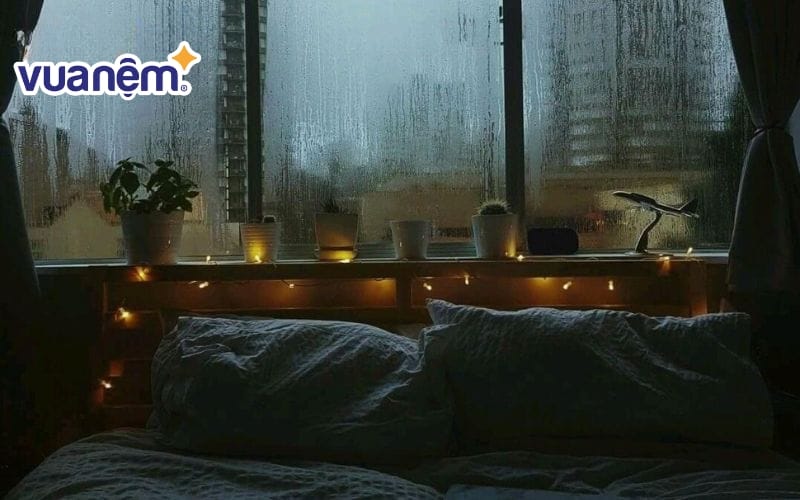 Việc đóng kín cửa sẽ khiến cho bên trong phòng và bên ngoài được tách biệt với nhau
