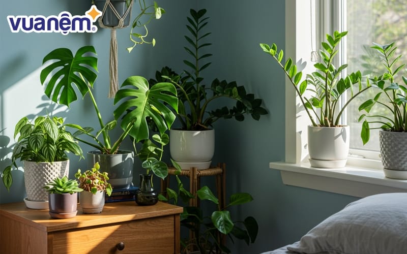 Cây xanh còn giúp tinh thần thư giãn, giảm căng thẳng sau một ngày dài làm việc