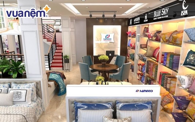 Cửa hàng bán chăn ga gối nệm Lâm Đồng Hanvico