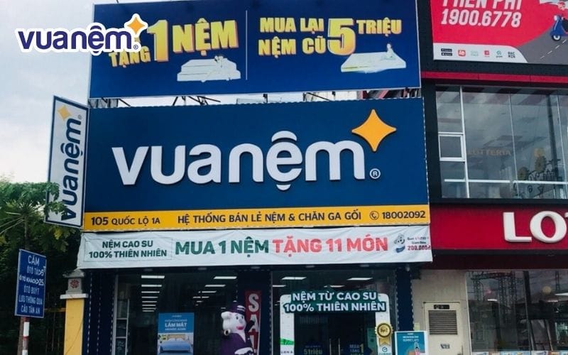 Vua Nệm - Cửa hàng bán chăn ga gối nệm Long An